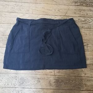 Old Navy Navy Soft Short Skirt with Pockets